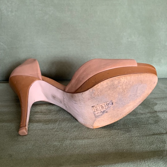 Nude peep toe Aldo heels - Picture 4 of 9